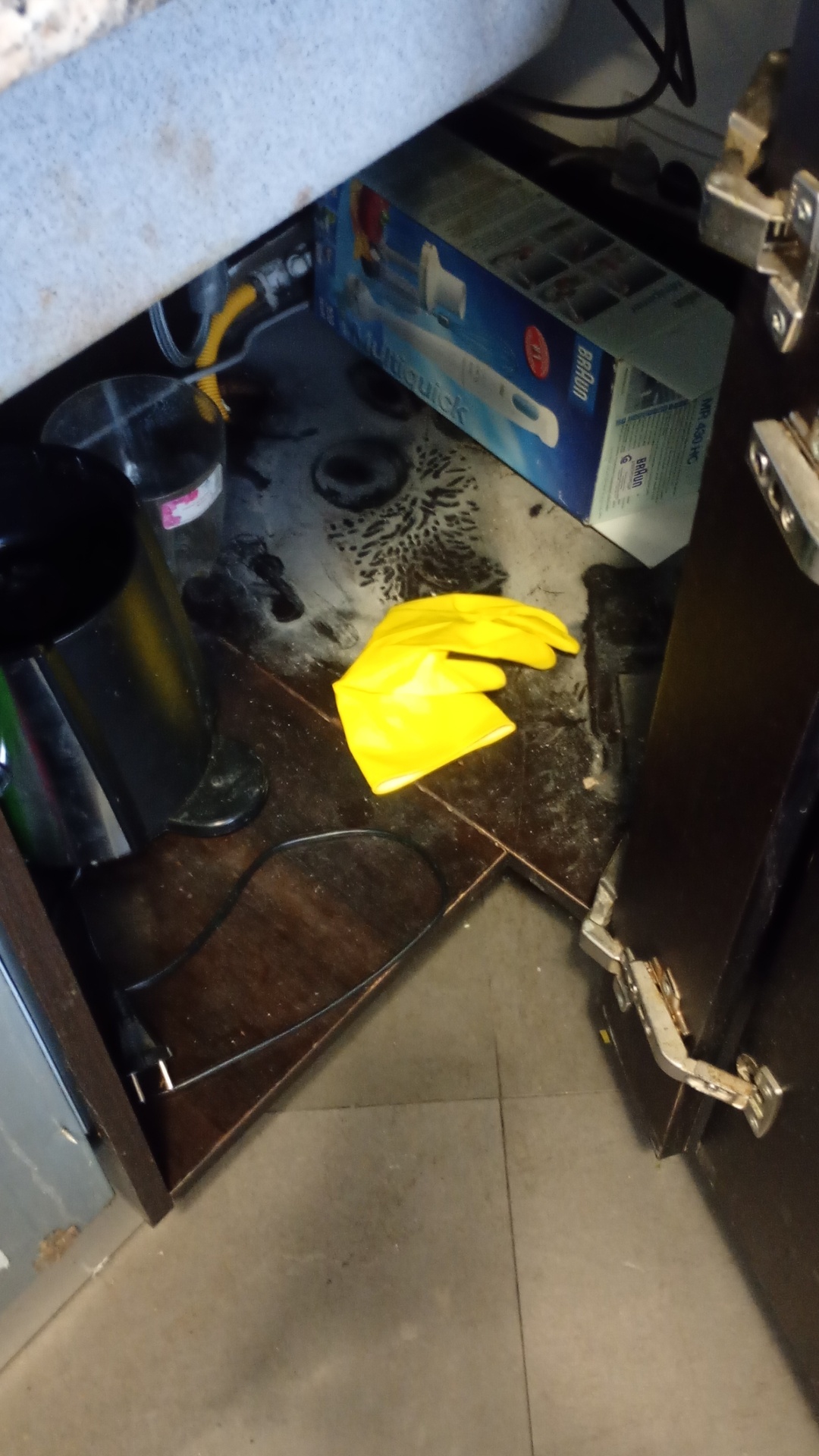 Before photo for Основно почистване